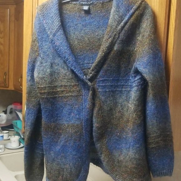 REFERENCE POINT  NEW YORK WOMENS  CARDIGAN SWEATERS SIZE L - Picture 6 of 9